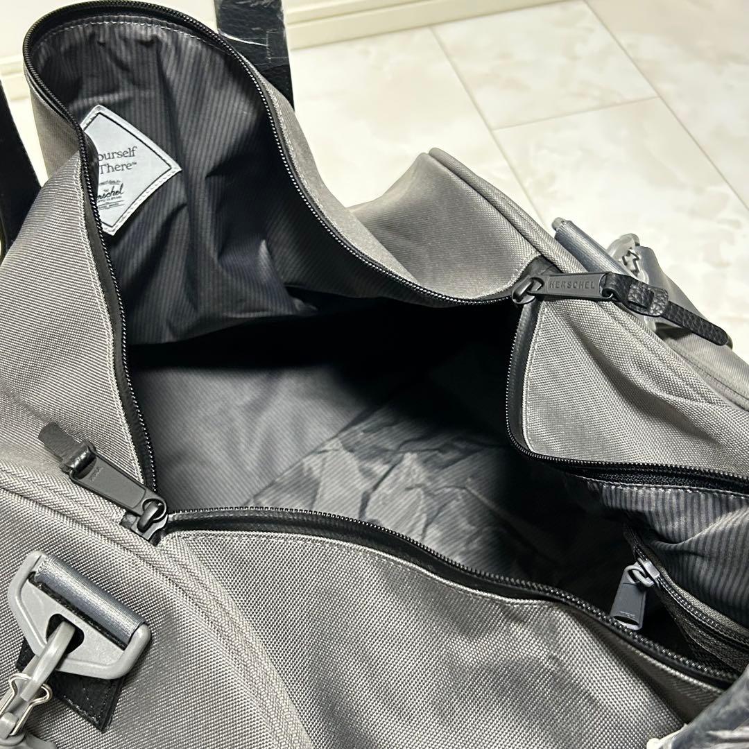 Herschel Novel Duffle グレー 43L ボストンバッグ