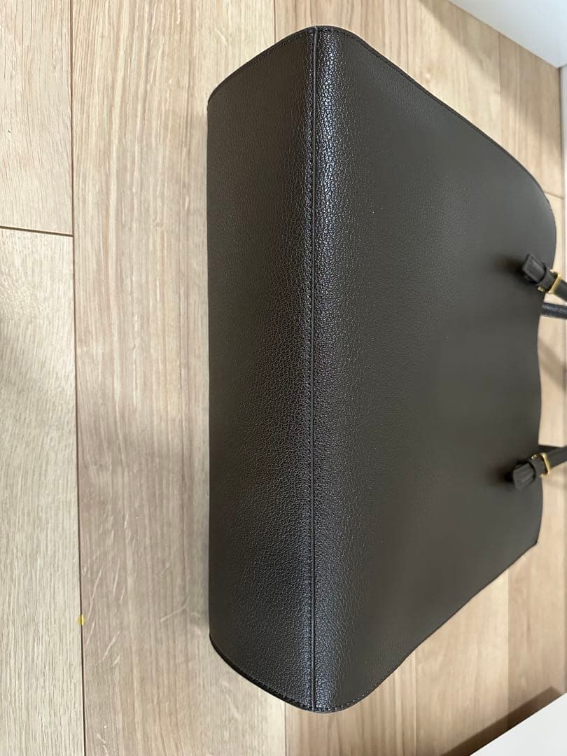 値下げ 極美品CHARLES&KEITE クラシックダブルハンドル トートバッグ