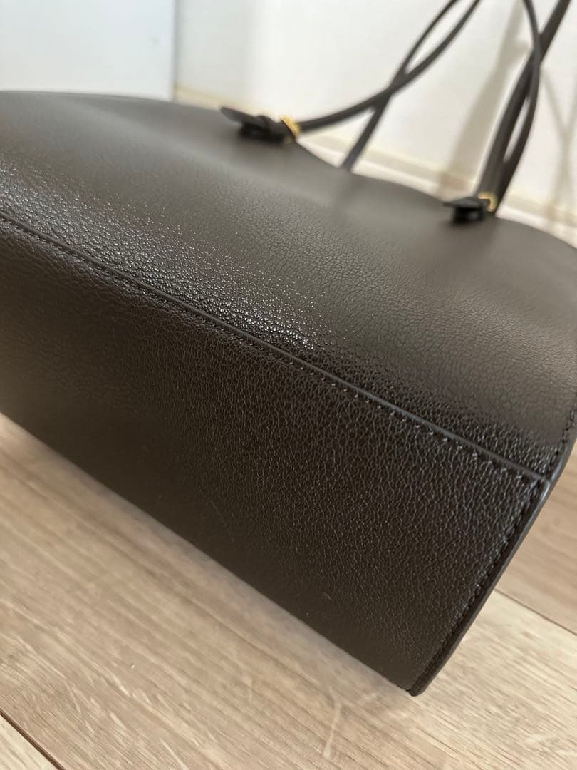 値下げ 極美品CHARLES&KEITE クラシックダブルハンドル トートバッグ