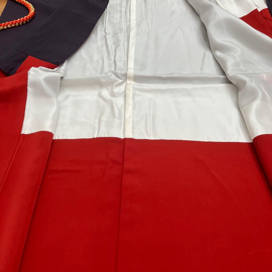 お値下げ　振袖 フルセット　京紅型　宮崎良次　落款あり紺色 正絹