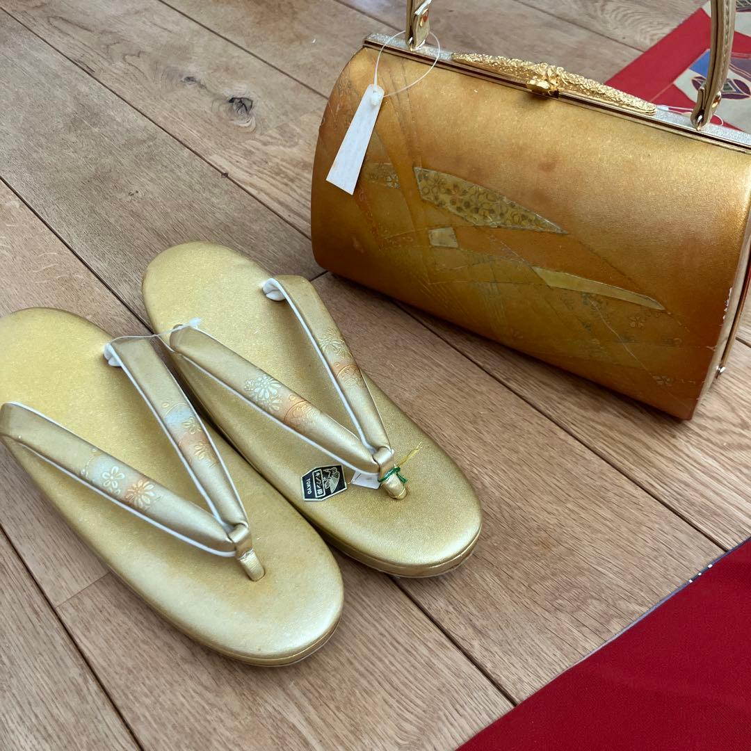 お値下げ　振袖 フルセット　京紅型　宮崎良次　落款あり紺色 正絹