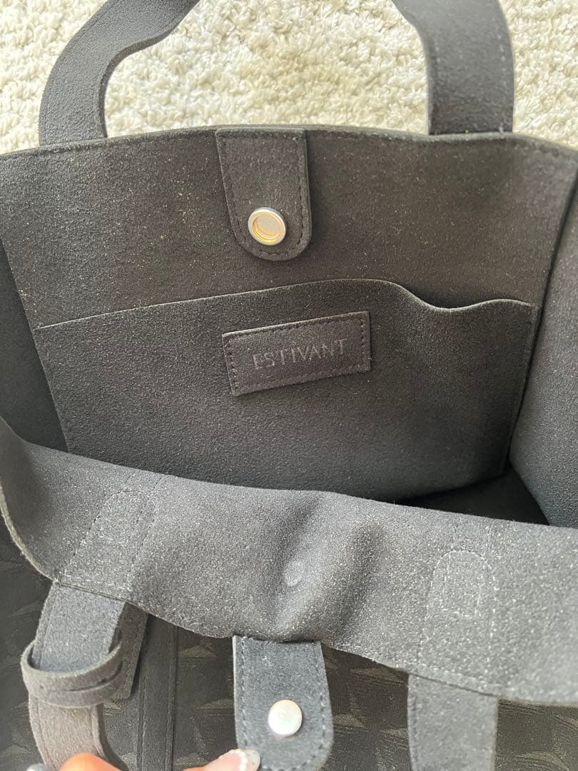 ESTIVANT バック　黒