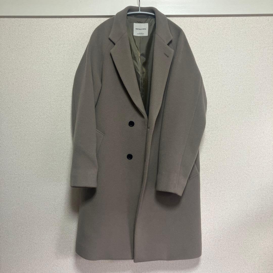 美品！SENTDALE WOOL チェスターコート　Mサイズ
