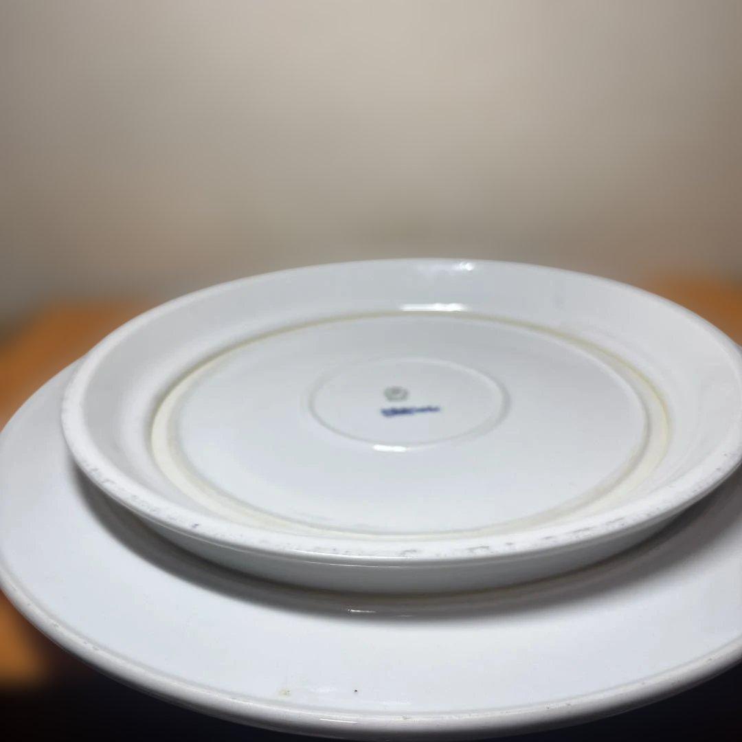 ロイヤルコペンハーゲン　ブルーフルーテッドプレイン　ケーキスタンド