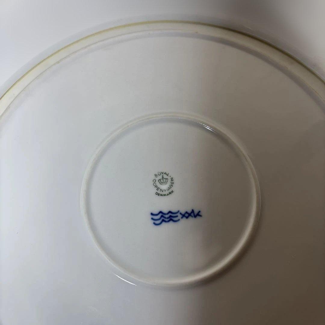 ロイヤルコペンハーゲン　ブルーフルーテッドプレイン　ケーキスタンド