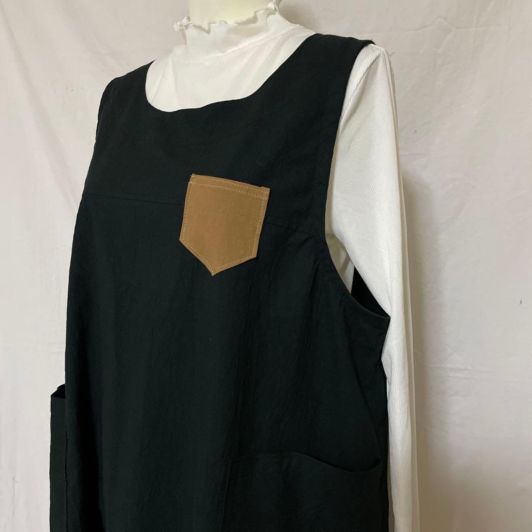 sena様　ワッシャーコットン　エプロン