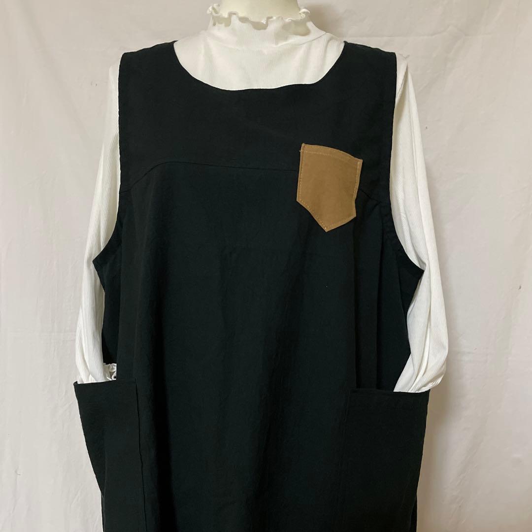 sena様　ワッシャーコットン　エプロン