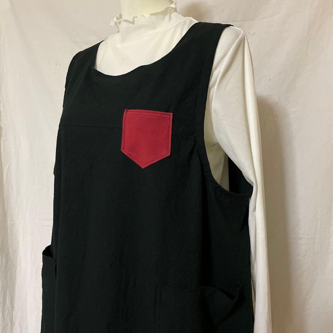 sena様　ワッシャーコットン　エプロン