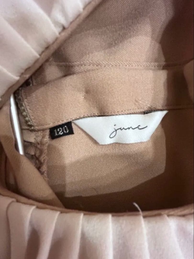 【土日限定】june little closet ペダルドレスワンピース120