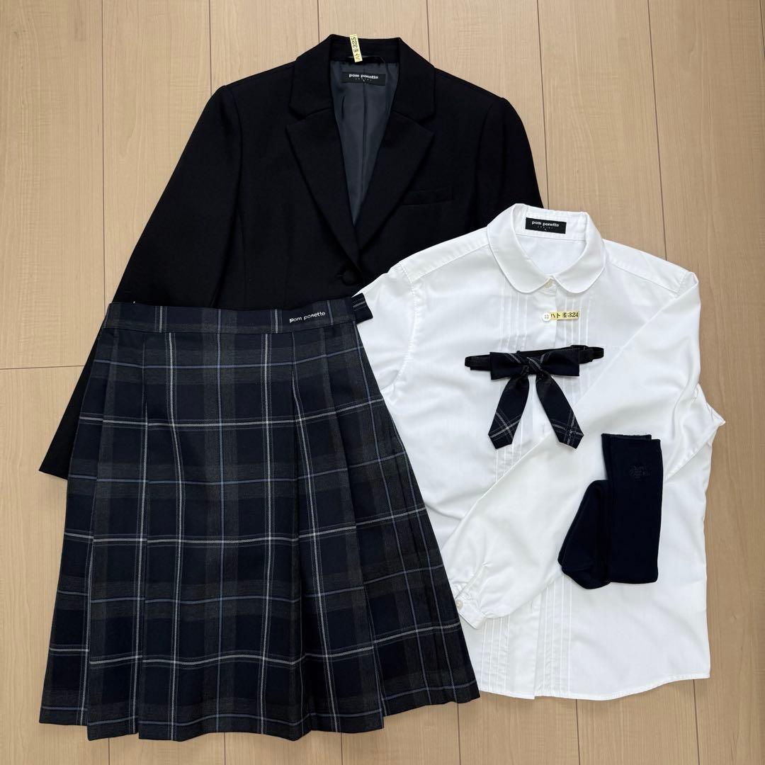pom ponette junior フォーマルスーツ 160 5点セット