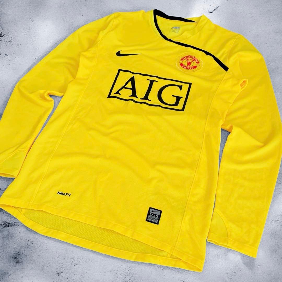 【希少】08/09 マンチェスターユナイテッド GKユニフォーム 長袖 NIKE