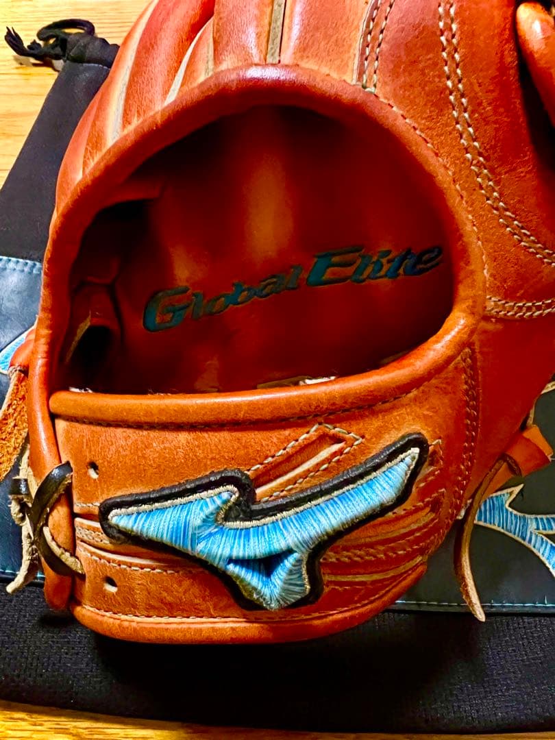 ミズノ限定軟式グラブグローバルエリートBAプレミアムモデル ダイバーシティブルー