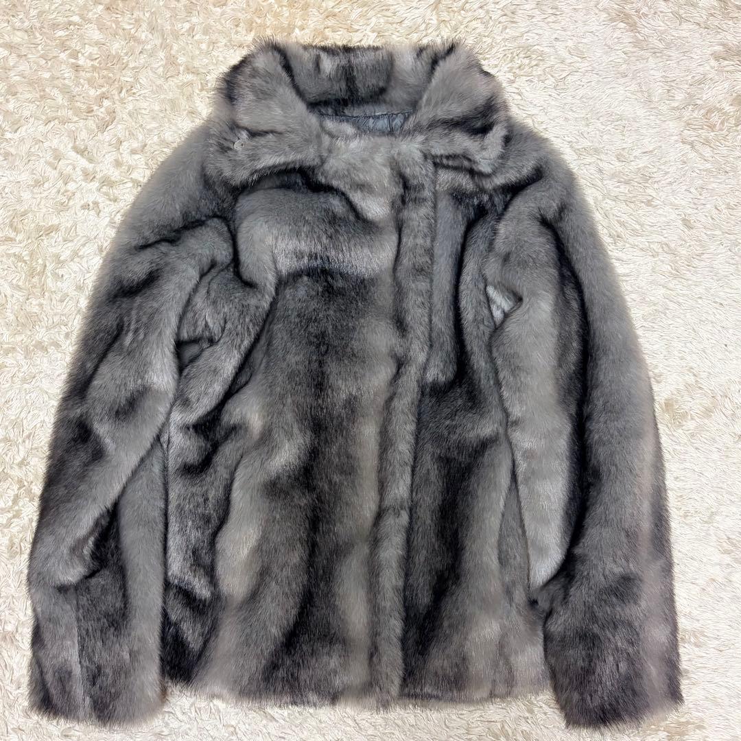 【美品】ミディフェイクファーコート2025AW