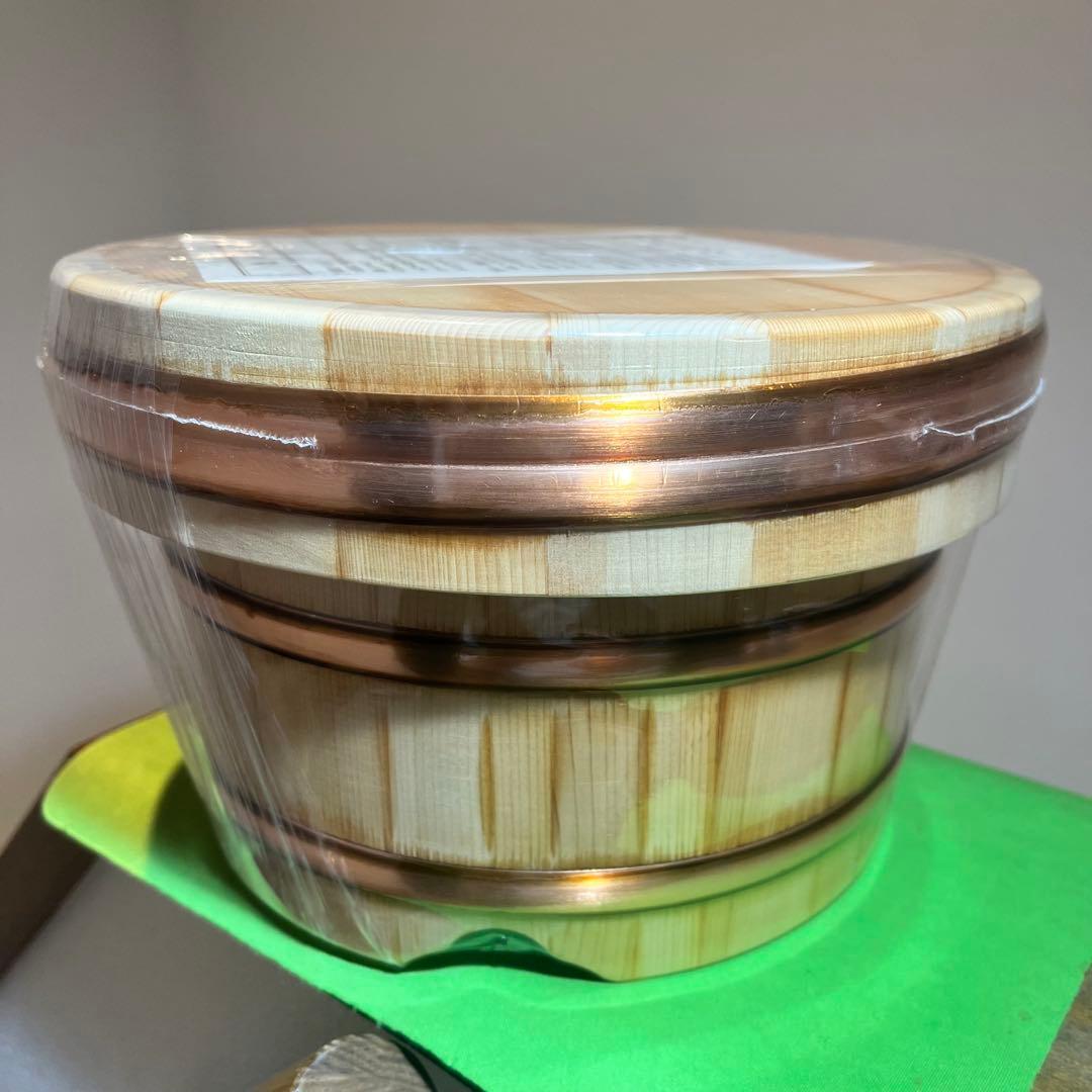 お櫃　江戸びつ 日本橋　木屋　直径約21cm 新品