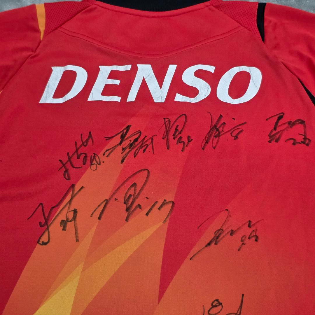 名古屋グランパス　13-14　ユニフォーム　XO　レッド　ルコック　鯱　Jリーグ