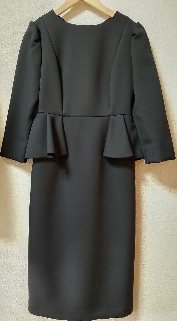 【美品】セルフォード ロングスリーブペプラム タイトOP 36