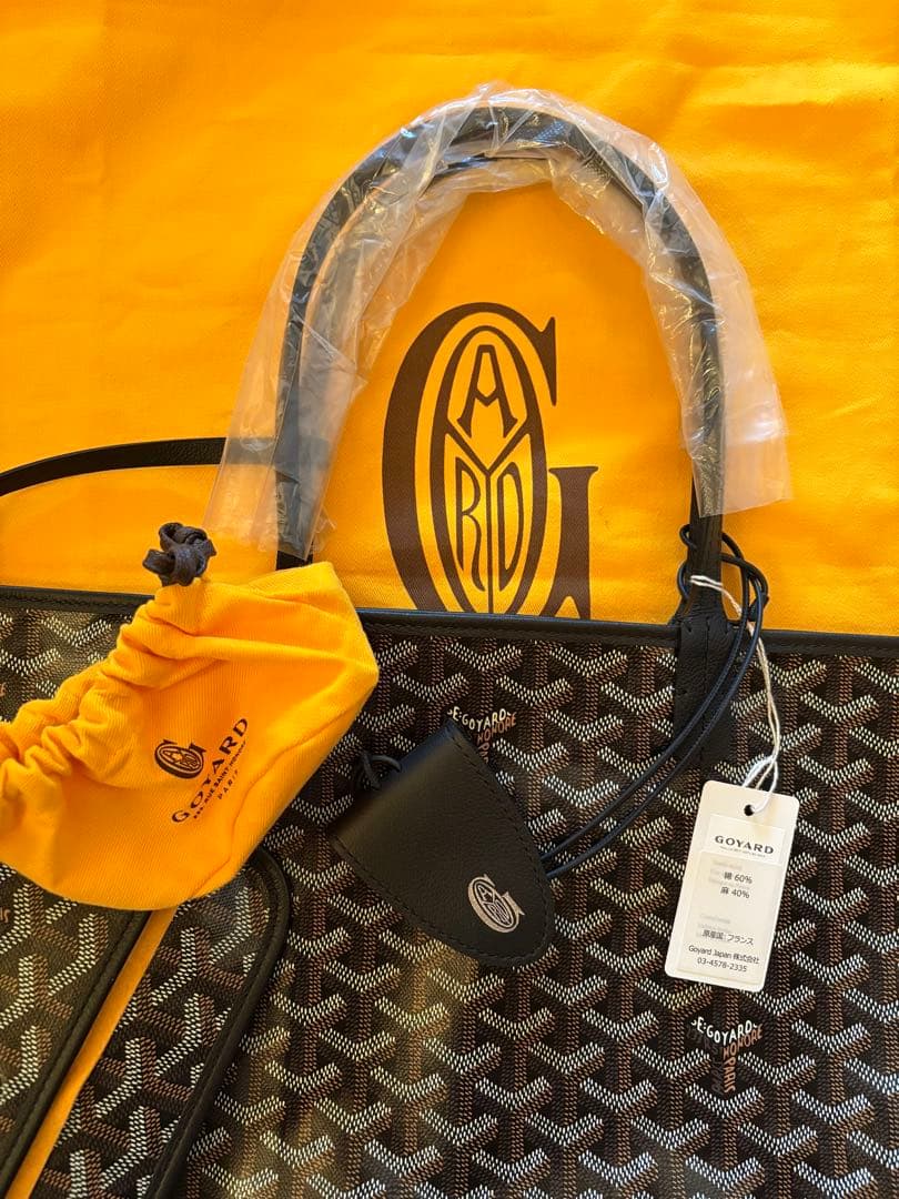 最新クリップ付★Goyard サンルイPM ゴヤール　ブラック
