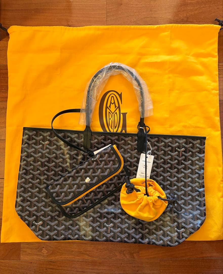 最新クリップ付★Goyard サンルイPM ゴヤール　ブラック