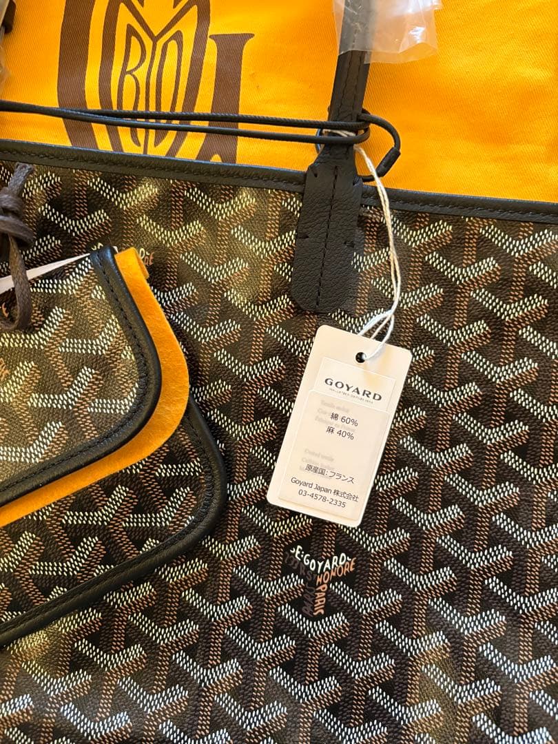最新クリップ付★Goyard サンルイPM ゴヤール　ブラック