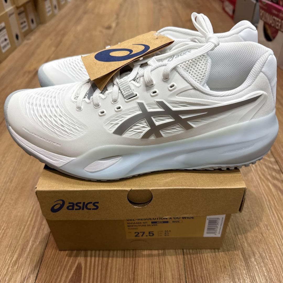 シューズ(男性用) asics GEL-RESOLUTION X OC WIDE 27.5cm