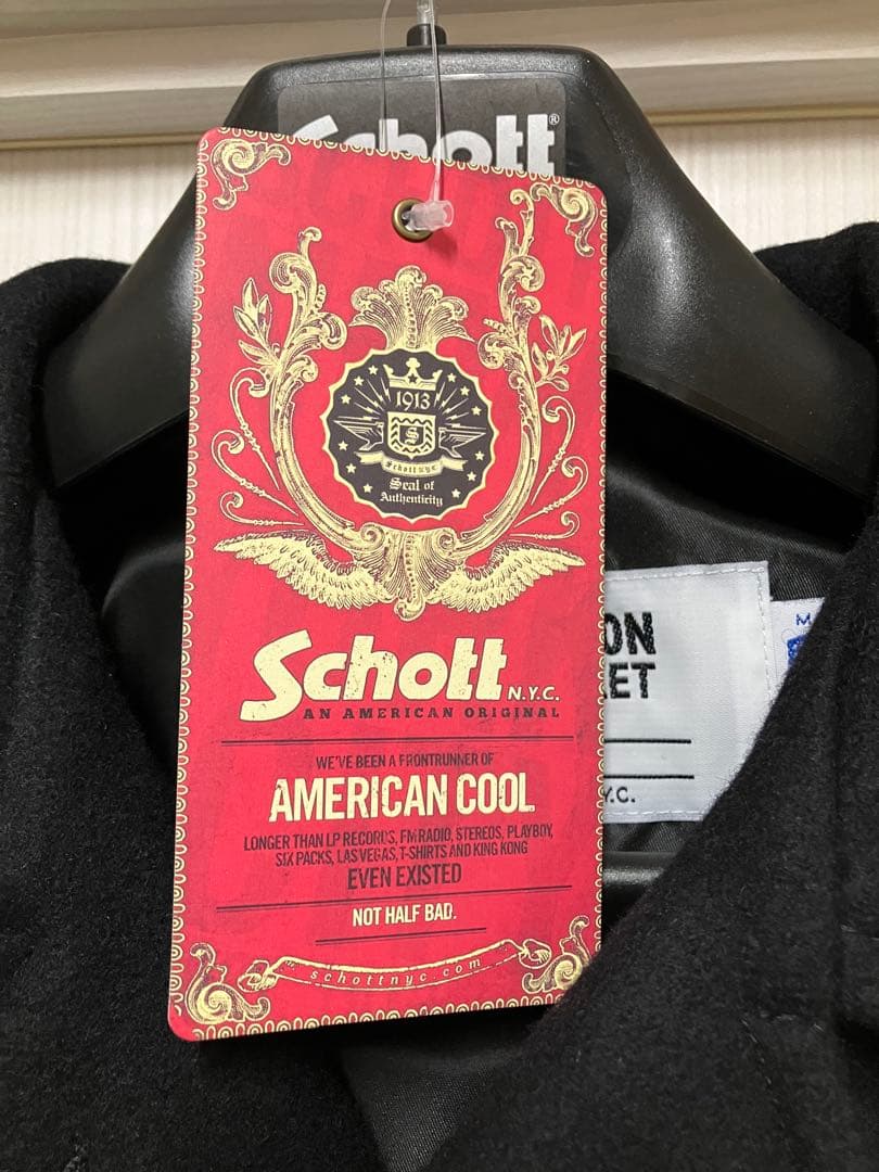 【定価5.5万/未使用に近い】Schottショット753US 24ozピーコート