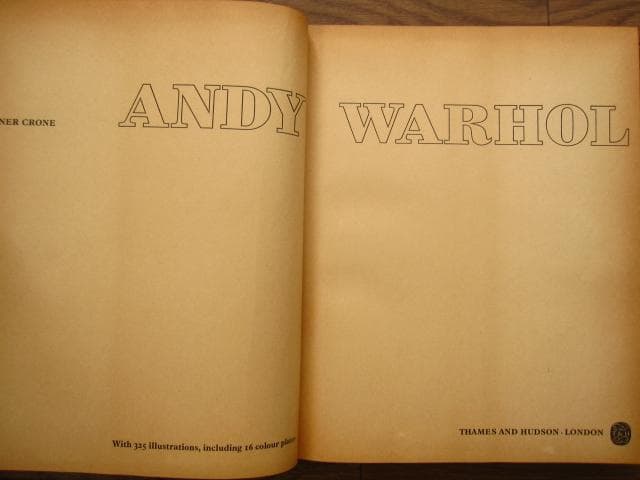 Andy Warhol　アンディ・ウォーホル　Rainer Crone