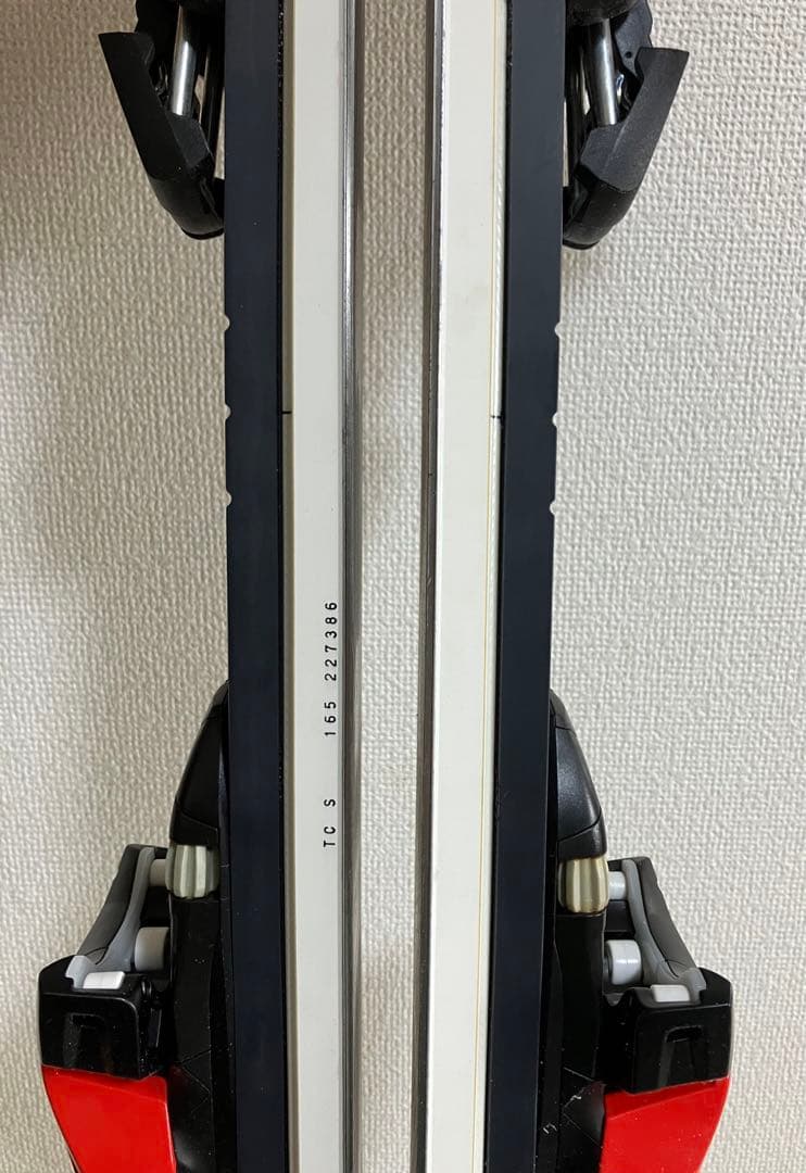中古品　オガサカTC-SV 165cm プレート、ビンディング付き