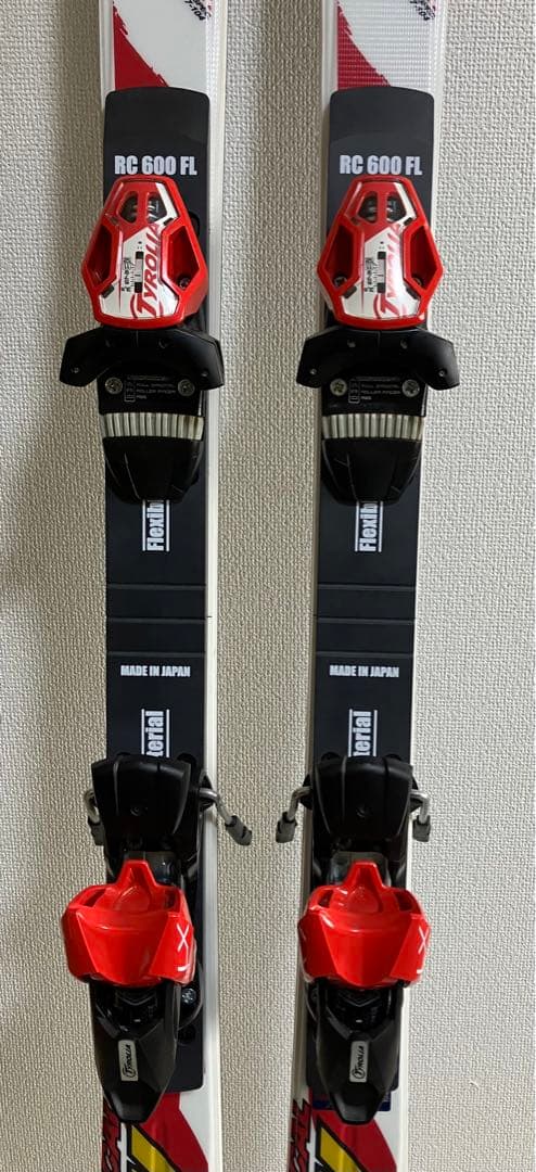 中古品　オガサカTC-SV 165cm プレート、ビンディング付き