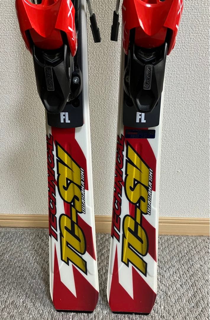 中古品　オガサカTC-SV 165cm プレート、ビンディング付き