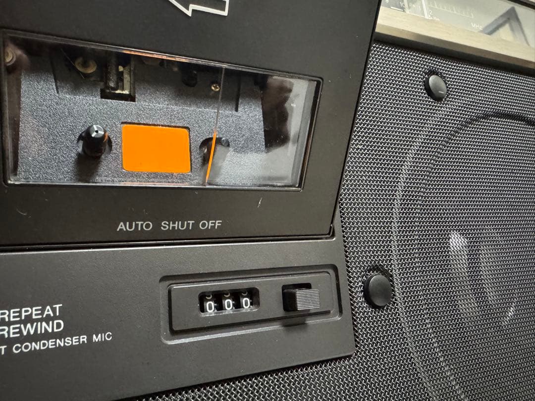 ポータブルプレーヤー SONY RADIO CASETTE-CORDER CF-1990