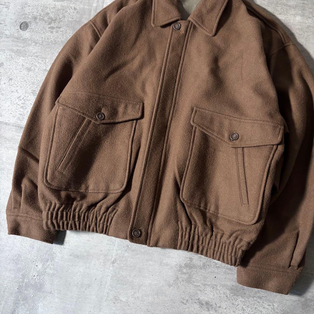 ジャケット・アウター 90s vintage wool flight jacket TYPE A-2