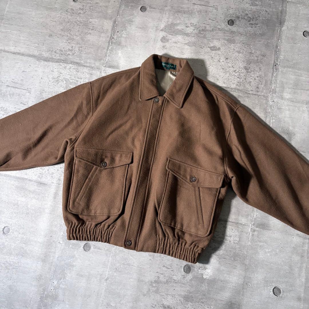ジャケット・アウター 90s vintage wool flight jacket TYPE A-2