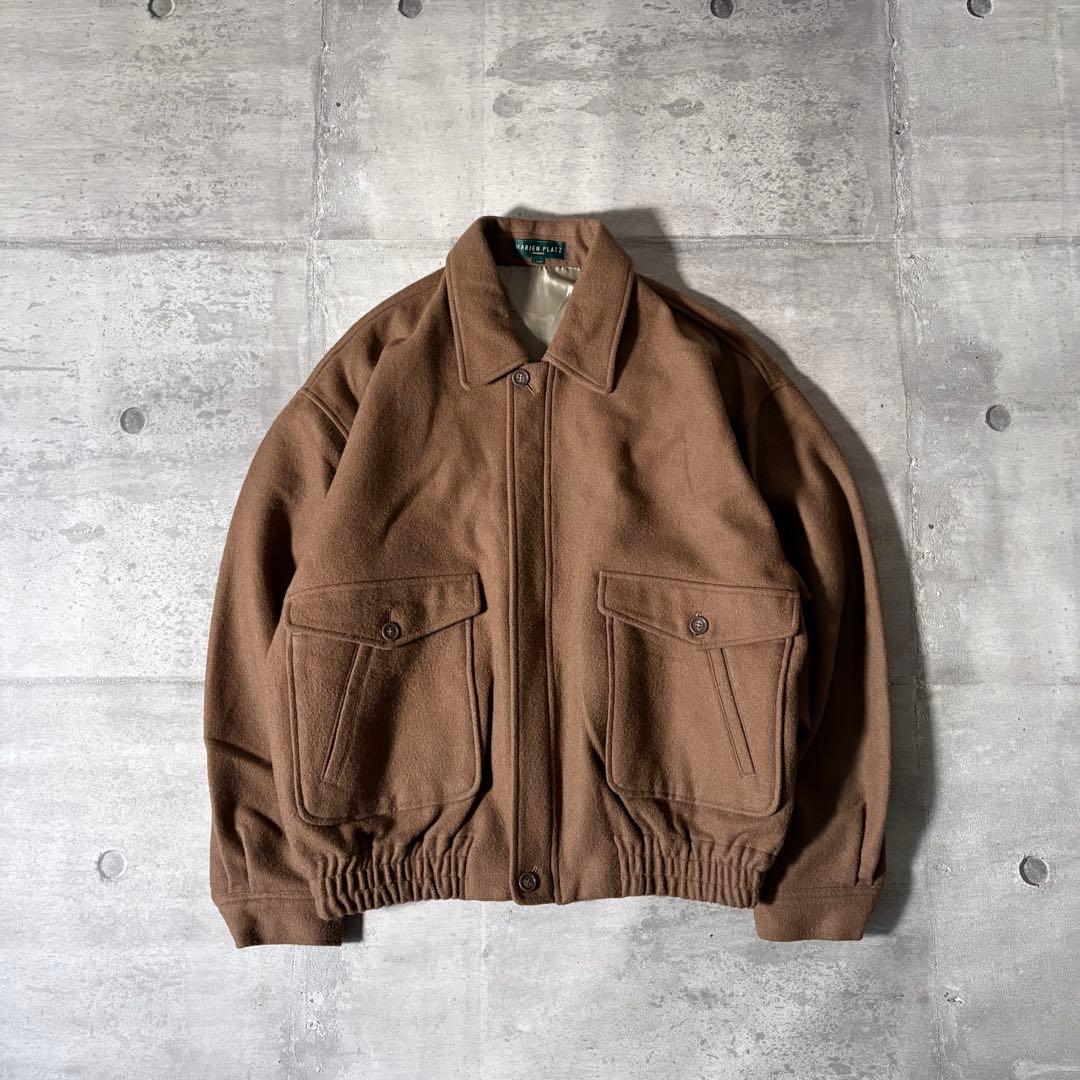 ジャケット・アウター 90s vintage wool flight jacket TYPE A-2