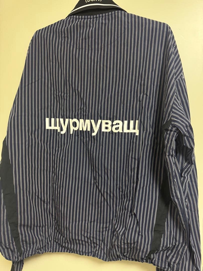 トップス UNTRACE STRIPE FOOTBALL GAME SHIRT