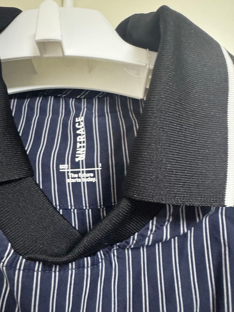 トップス UNTRACE STRIPE FOOTBALL GAME SHIRT