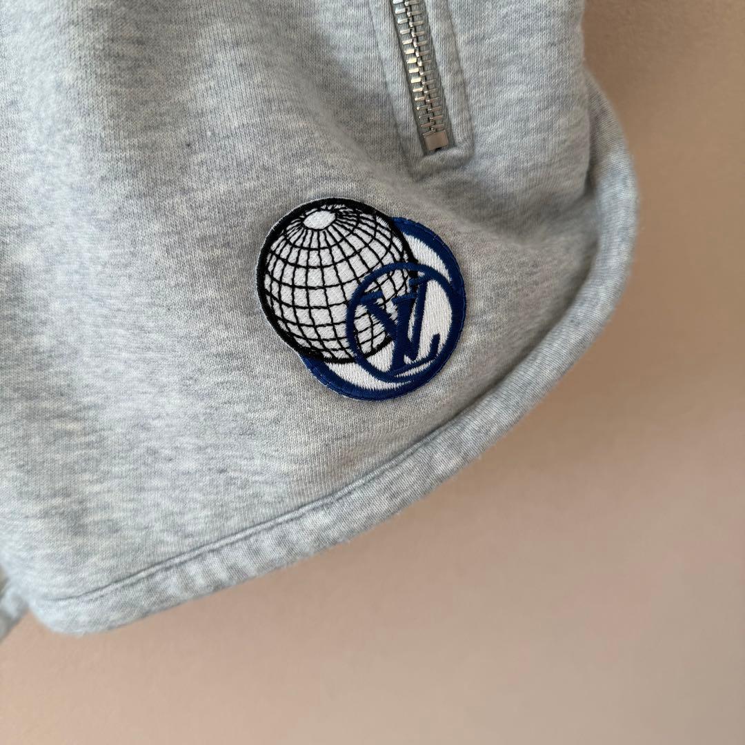 極美品✨ルイヴィトン　ショートパンツ　グレー　モノグラム　M
