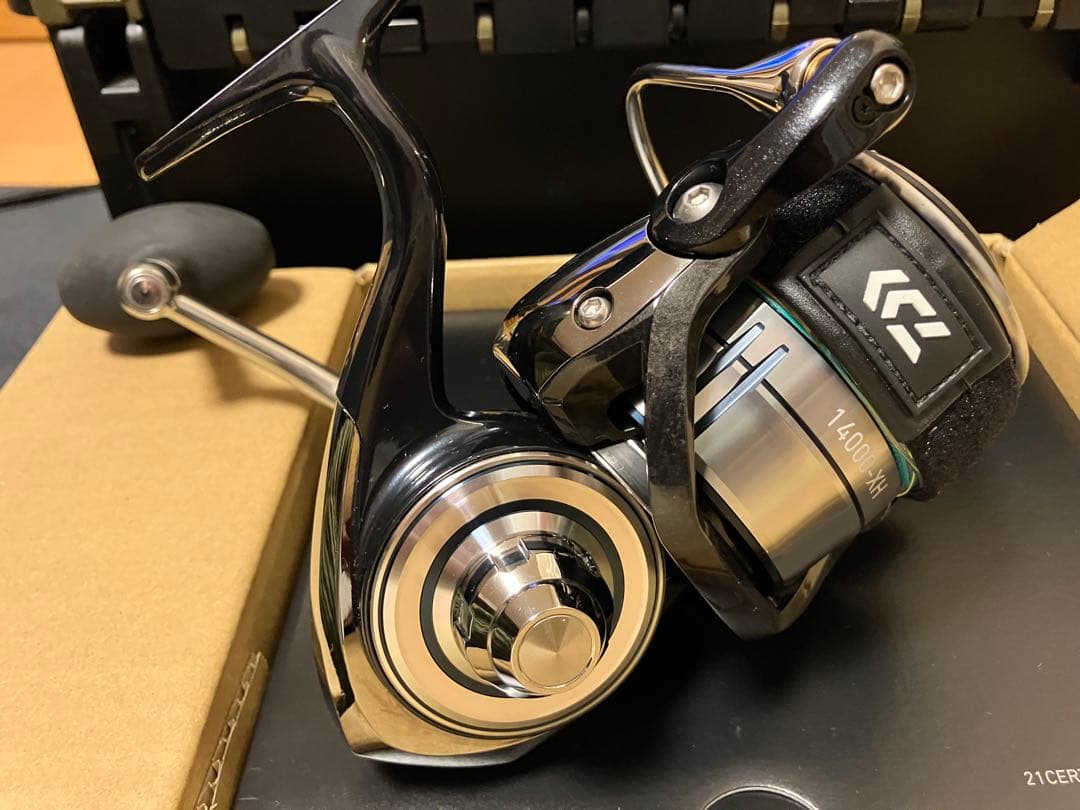 【未使用に近い】1度使用★ダイワ 21セルテートSW14000-XH スピニング