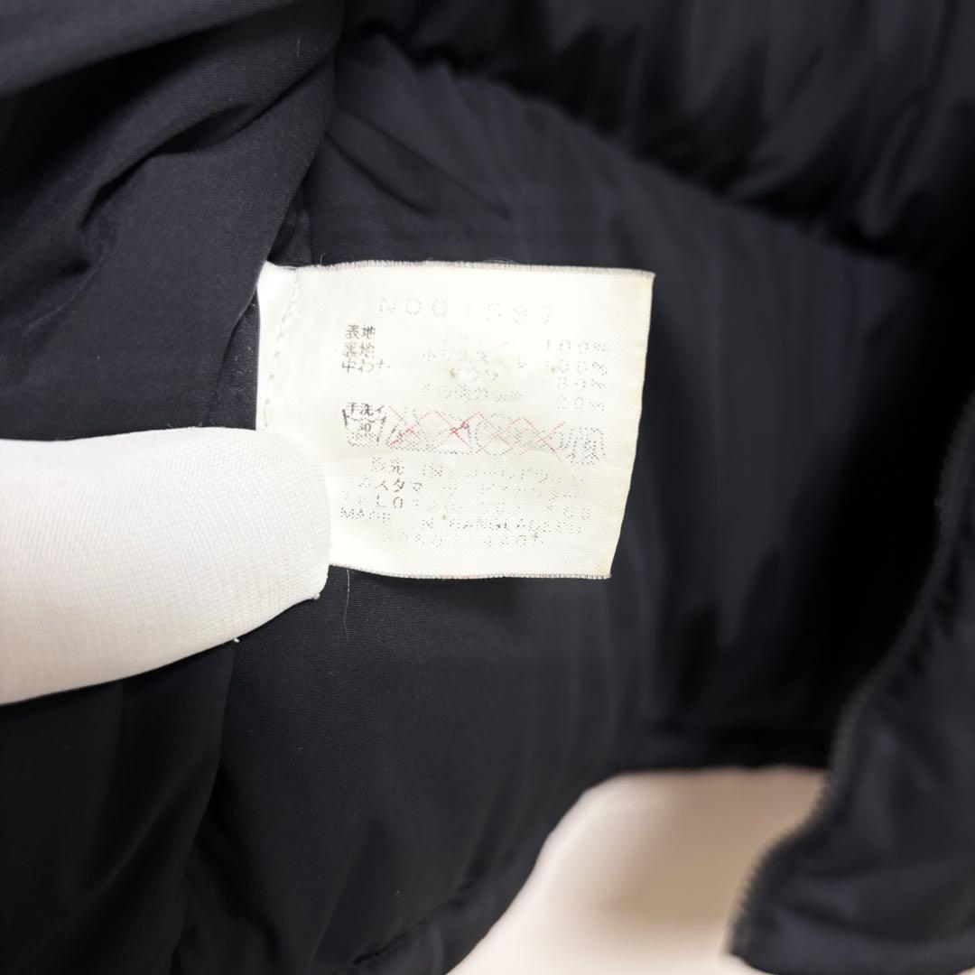 状態良好☘️ノースフェイス ヌプシ　ダウン　ベスト　センターロゴ