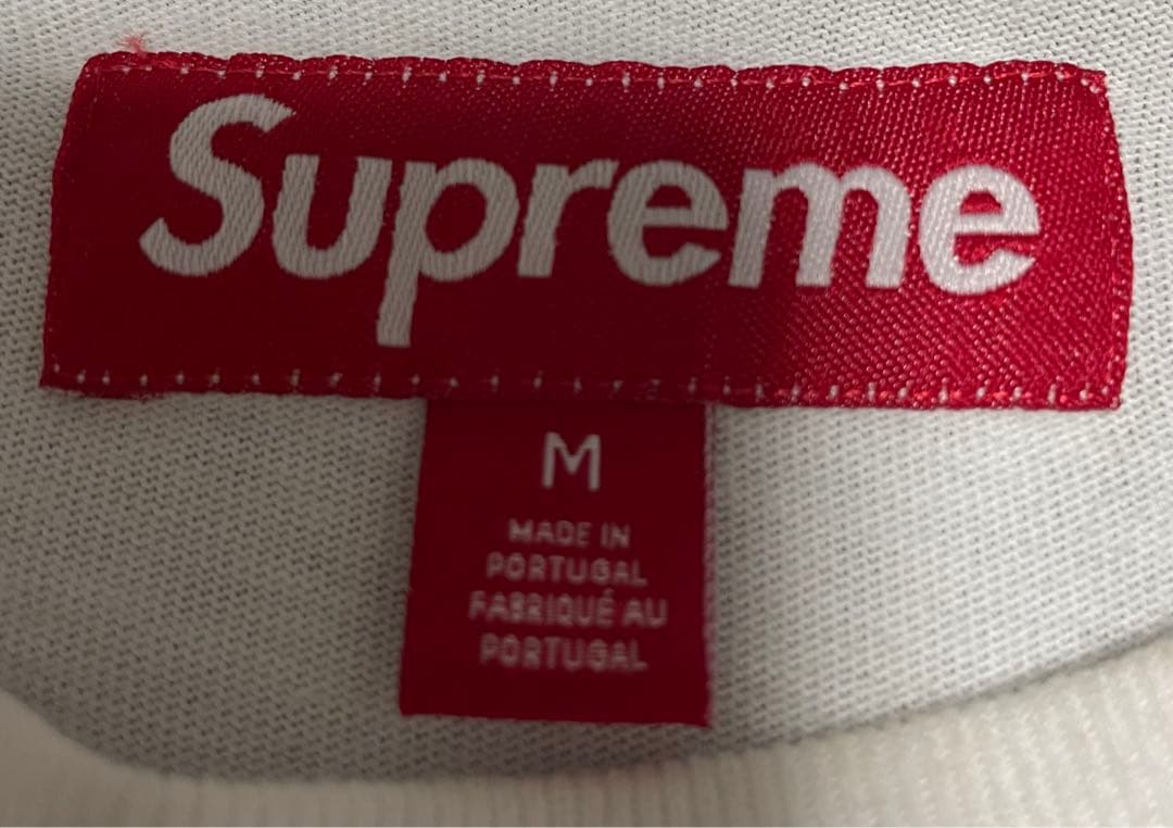 supreme スモールロゴ　ロングtシャツ