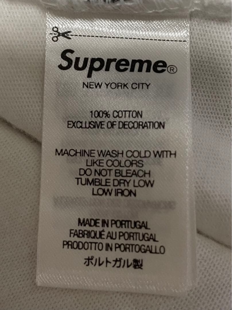 supreme スモールロゴ　ロングtシャツ