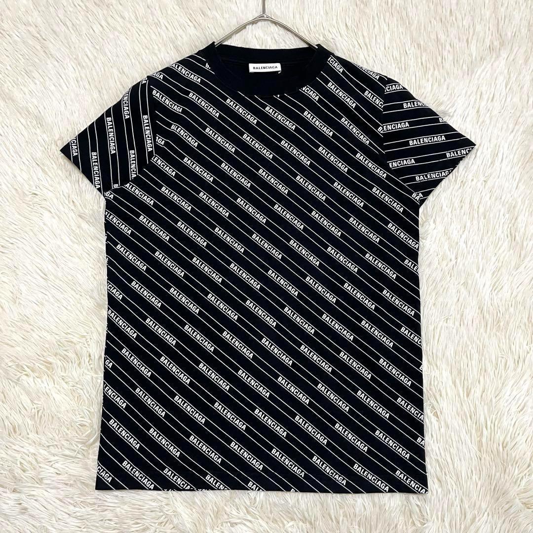 ✨希少✨BALENCIAGA 19SS Allover Logo T-Shirt