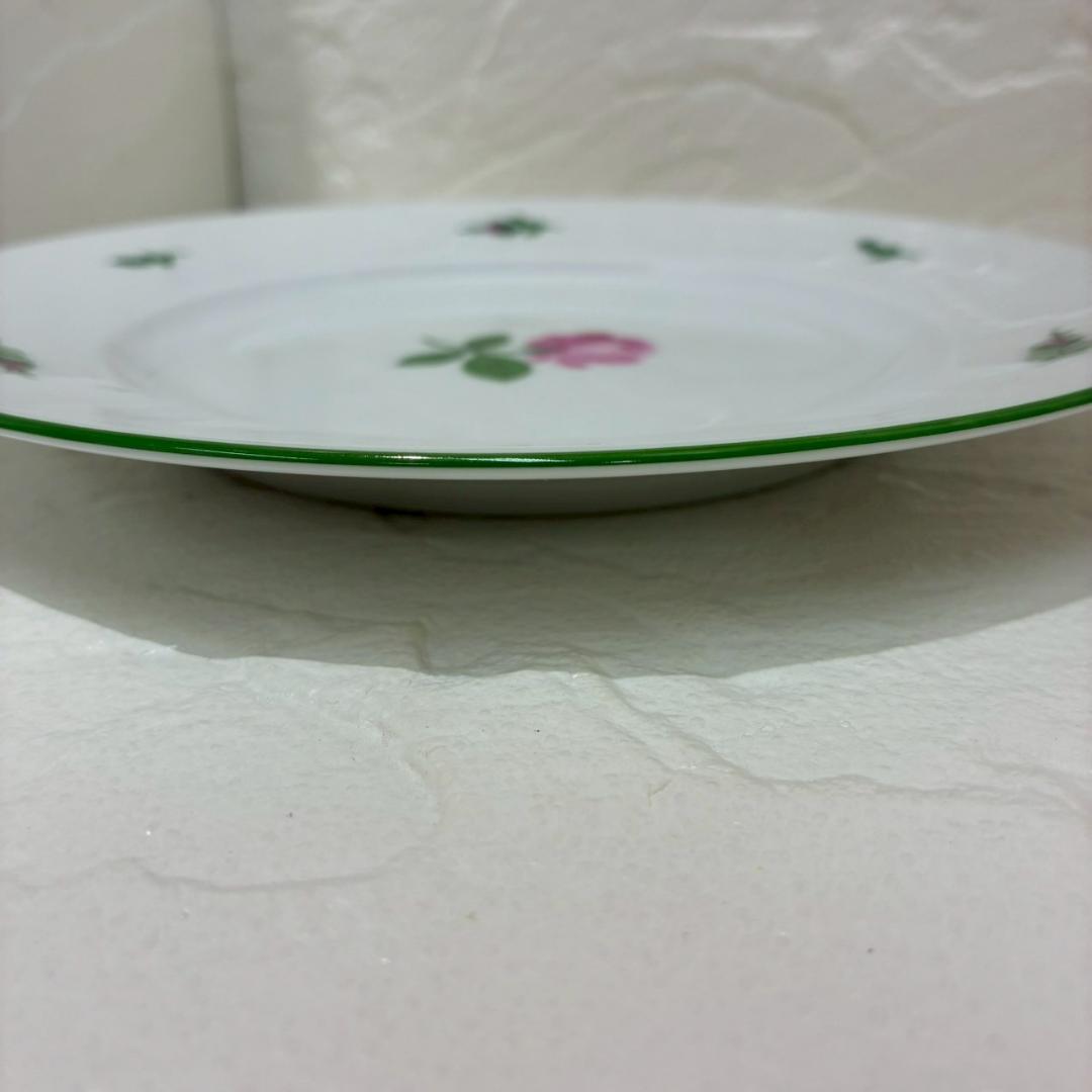 ♥【未使用品】アウガルテン　ウインナーローズ　ペアデザートプレート 2枚セット