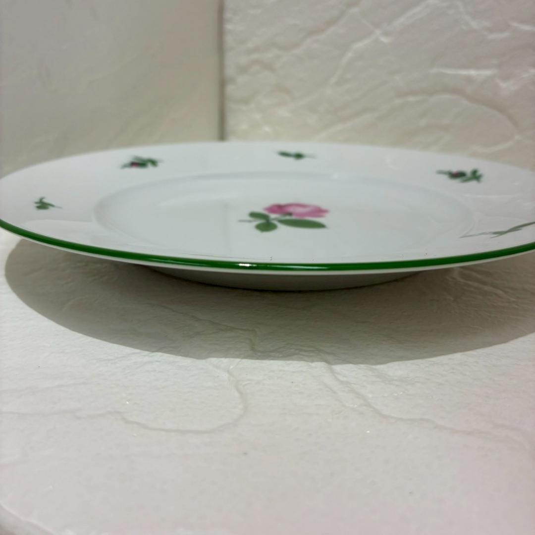 ♥【未使用品】アウガルテン　ウインナーローズ　ペアデザートプレート 2枚セット