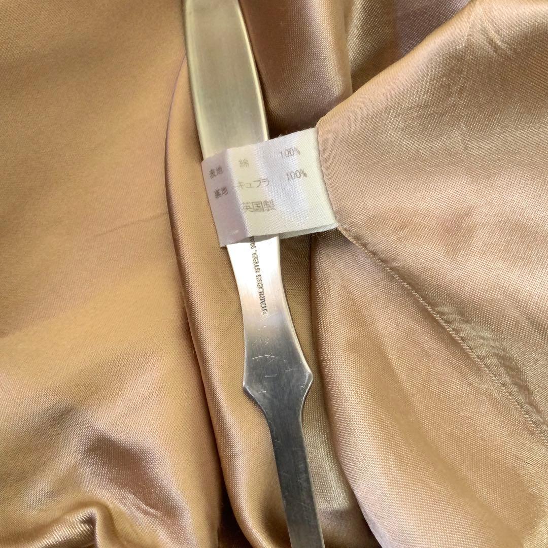 GRENFELL グレンフェル トレンチコート 36 英国製 黒タグ カーキ