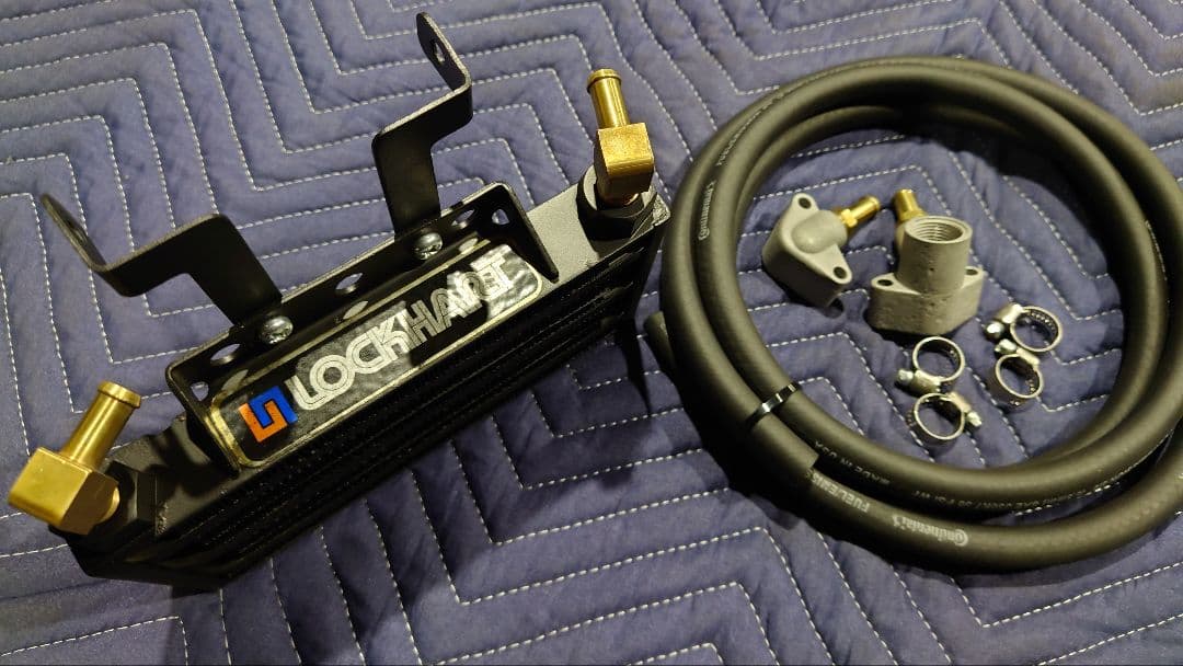 LOCKHART オイルクーラー カワサキ 空冷 z1 z2 kz mk2