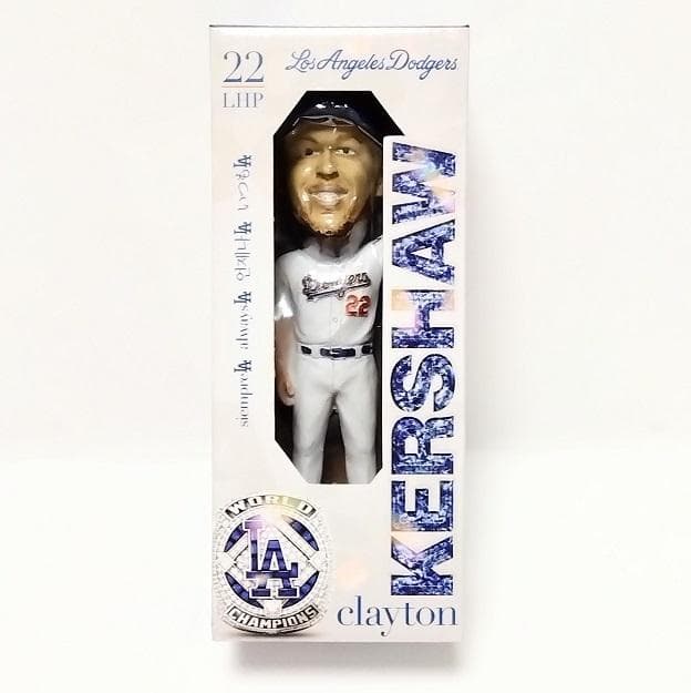 完璧塗装 美品 稀少 カーショウ ボブルヘッド 球場配布品 カーショー 大谷翔平