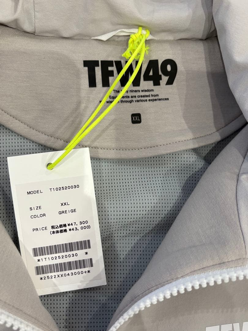 新品未使用 タグ付きTFW49 ゴルフジャンパーXXL