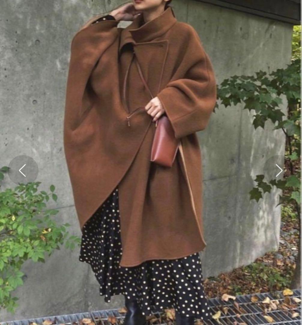 Ameri ポンチョ　コート