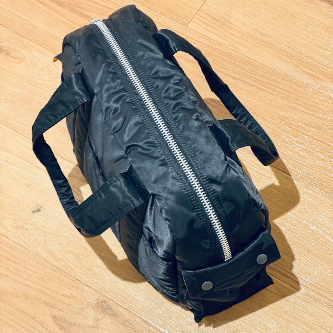 【美品】PORTER TANKER ダッフルバッグ L ブラック ボストンバッグ