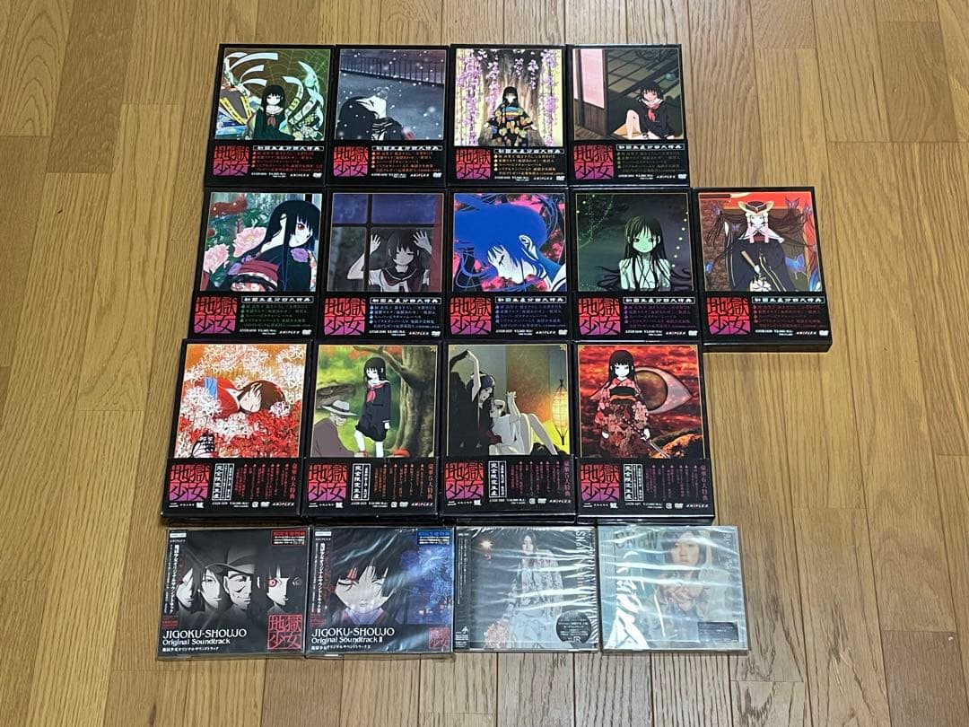 地獄少女 1期、2期DVD 全巻セット（CDのおまけ付き）初回限定盤